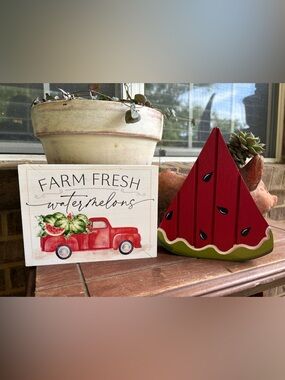 Watermelon signs
